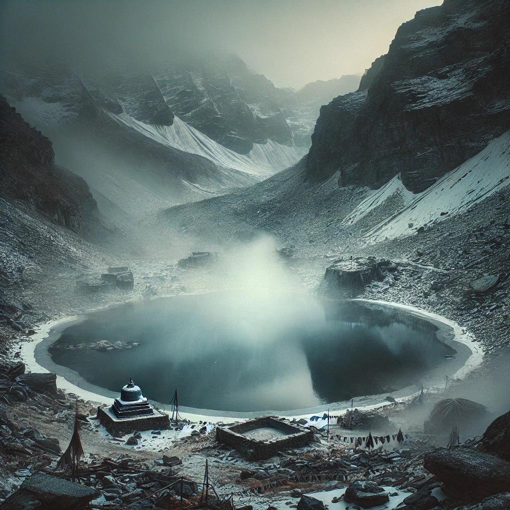 Himalayan pool of ice