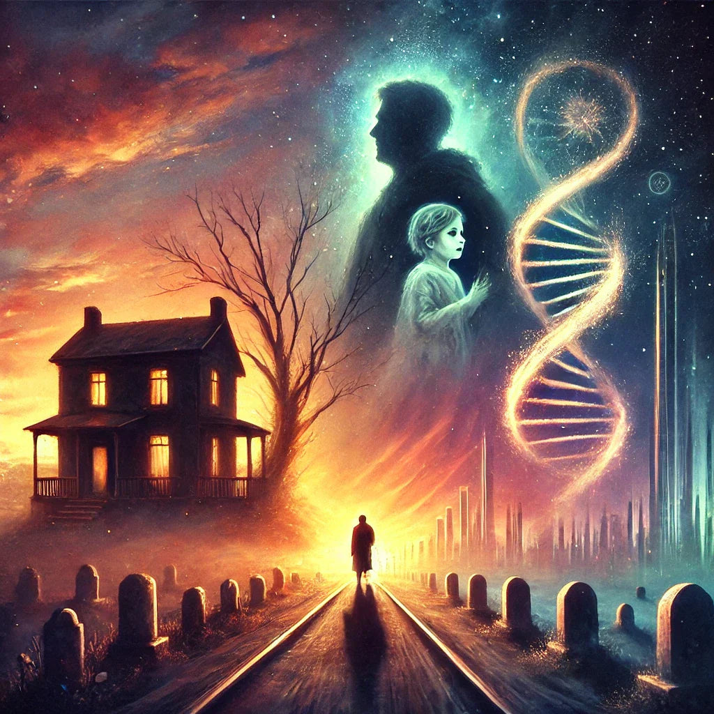 Emotional image of a part life dna connection