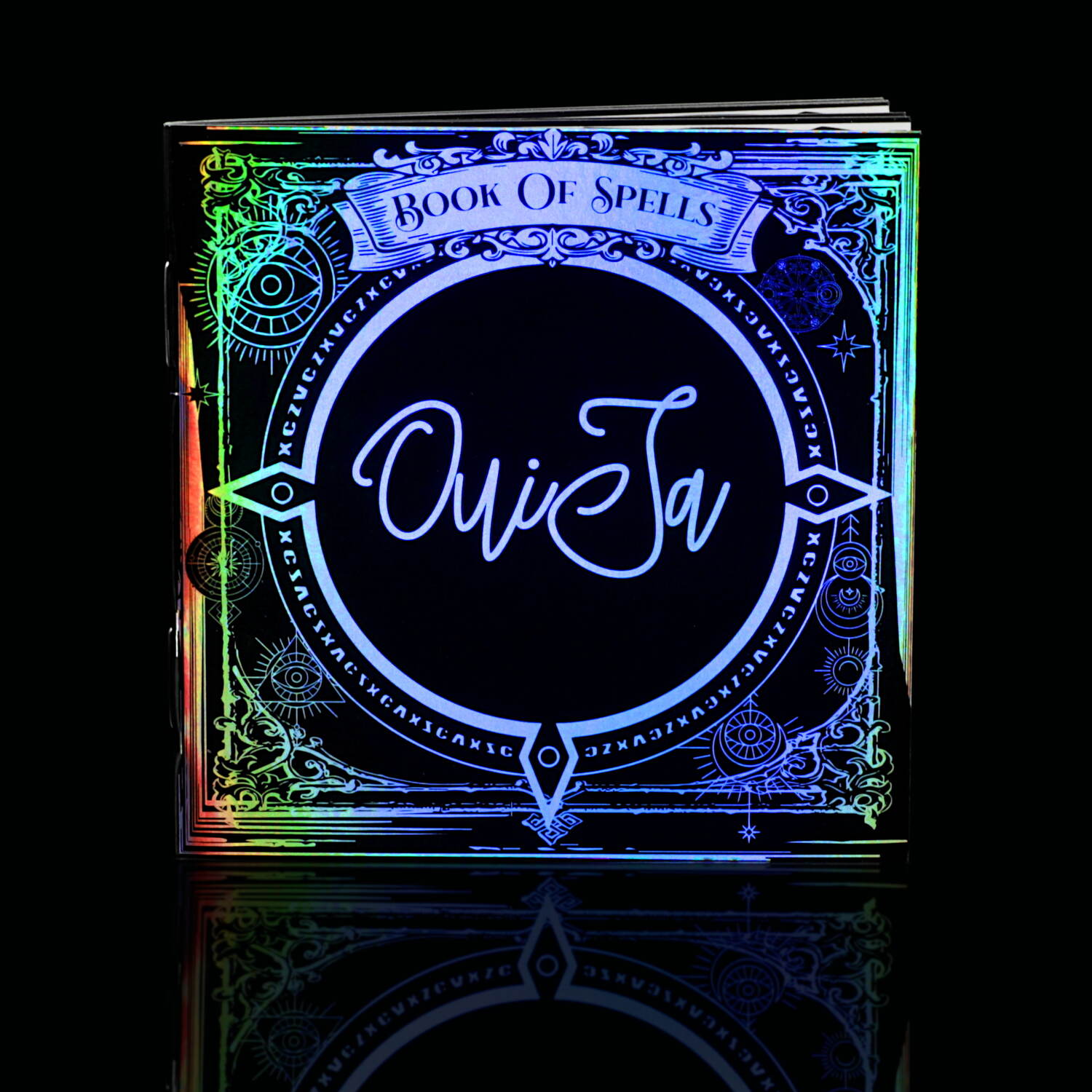 Naturally Wicked Enchanting, Iridescent Book Of Spells To Accompany The Spellbinding Ouija Candle, Packed With Multi Language Ouija Spells To Raise The Dead.